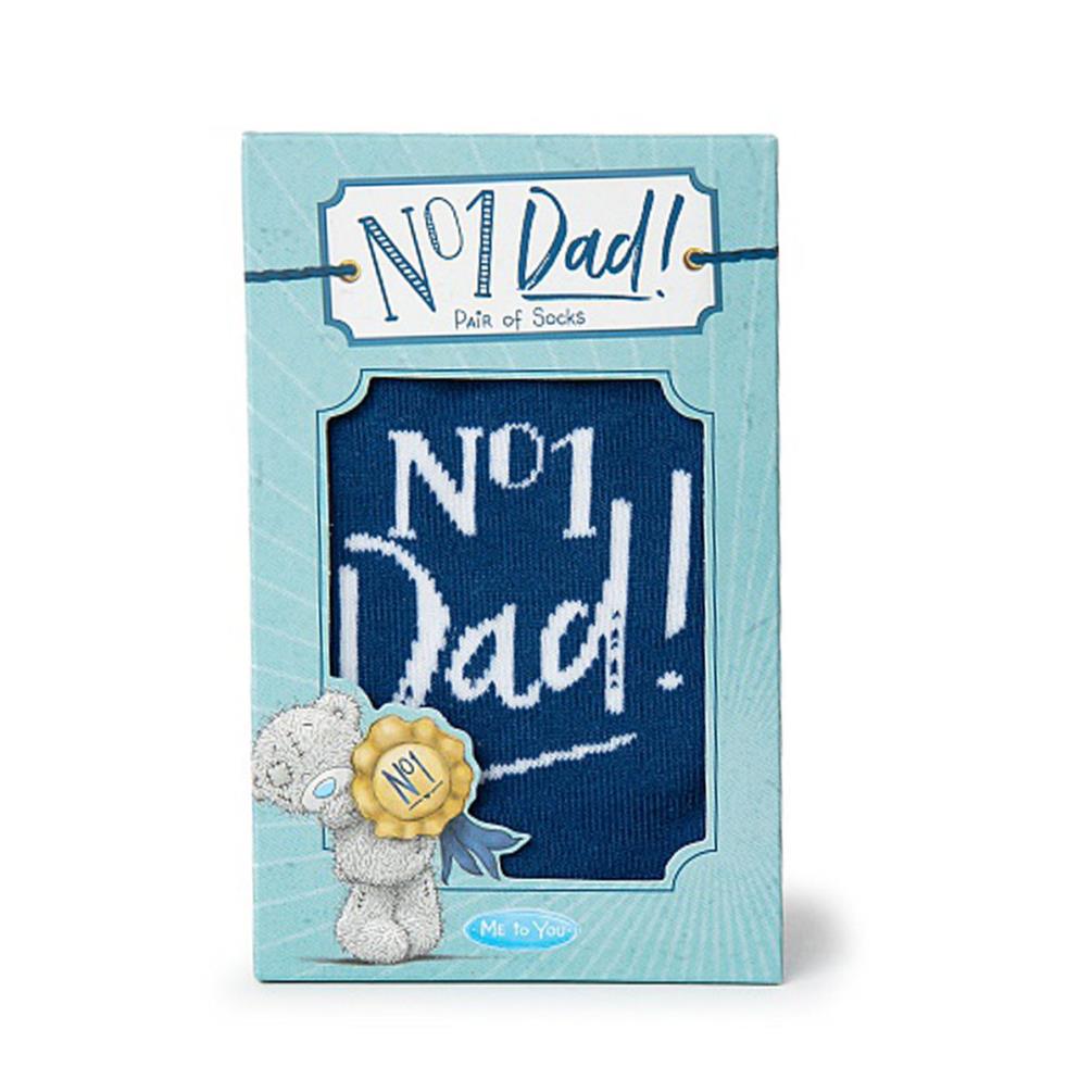 No.1 Dad Me to You Bear Socks Extra Image 1